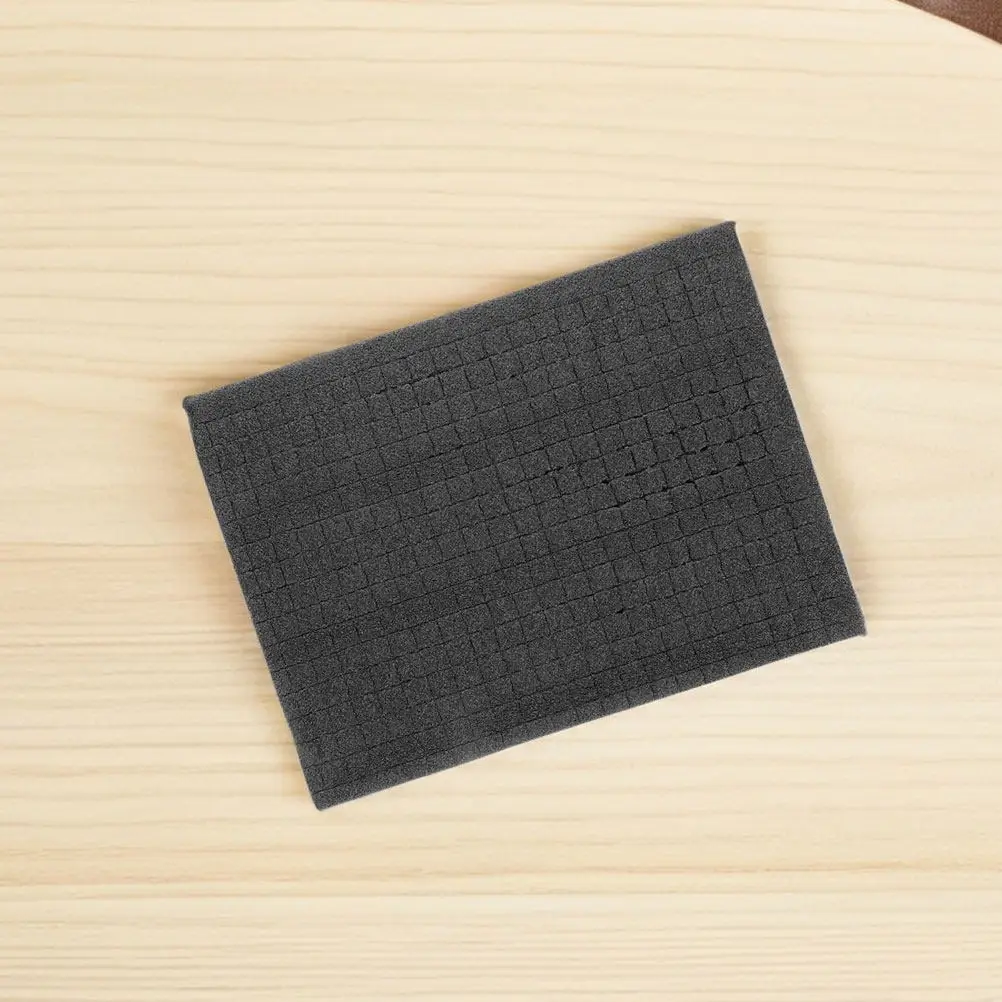 2Pcs Foam Insert for Toolbox Black Grid Design Shockproof Padding Adjustable Liners for Tool Drawer Organization