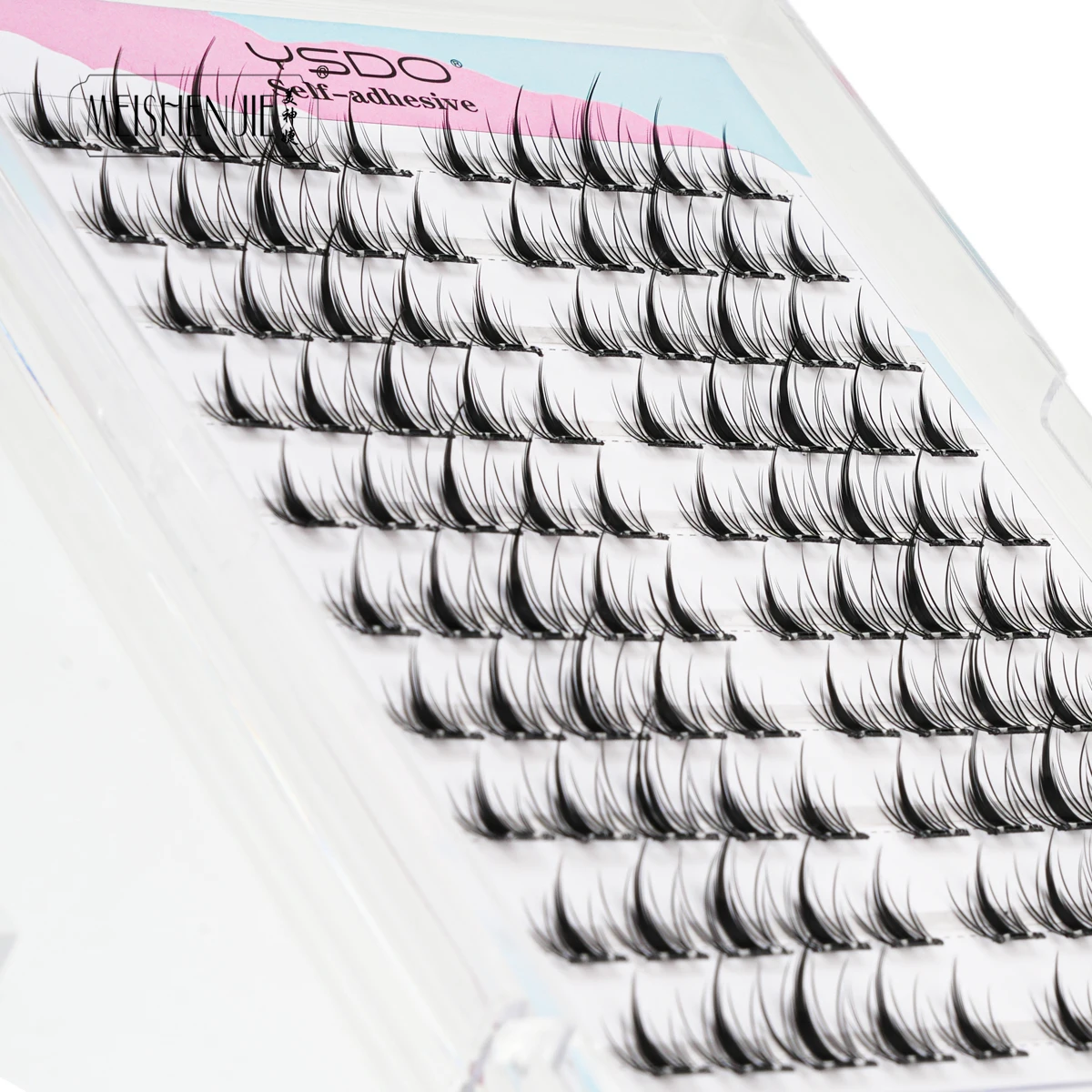 رموش ذاتية اللصق رموش عنقودية لا غراء رموش فردية مجموعات رموش ناعمة قابلة لإعادة الاستخدام أدوات ماكياج فو Cils maquillaje