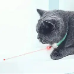 Cat Teaser Laser Toy Type-c Rechargeable 24 Hours After Charging Cat Accessory Laser Collar Cat Toys Cat Teaser Automatic