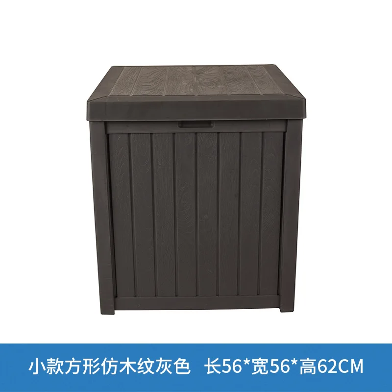 Outdoor Storage Cabinet Garden Toolbox Waterproof Courtyard Storage Box Balcony Miscellaneous Storage Box