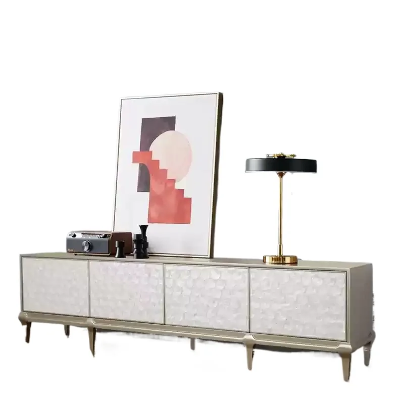 

Living room home TV cabinet rectangular oak modern storage TV cabinet living room furniture