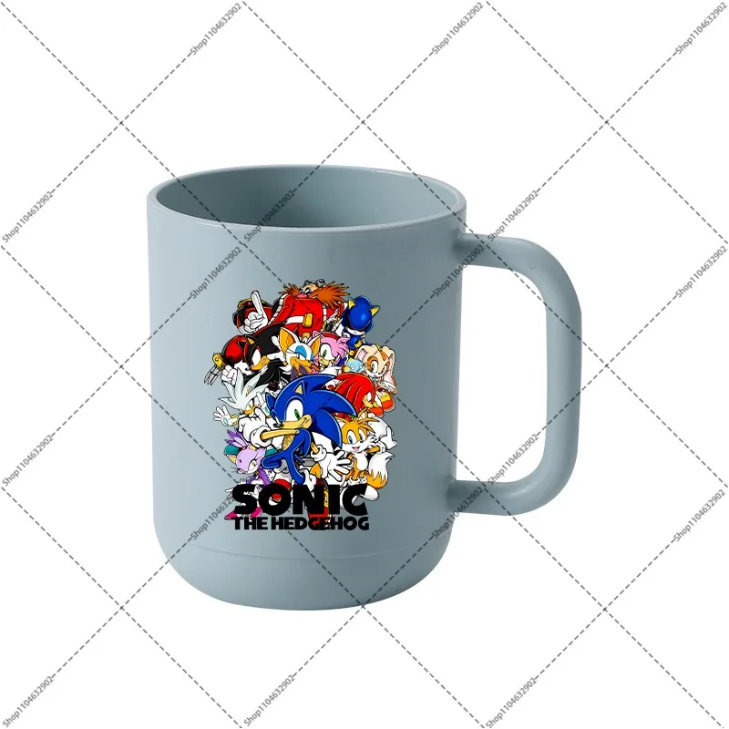 Sonics Toothbrush Cup Shadow Cartoon Anime Pattern Tooth Cups Trvel Portable Family Simple Couple Water Bottles Party Gifts view 2