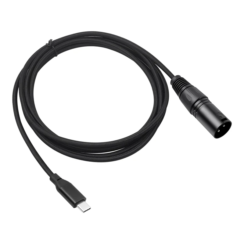 Dependable-USB C To XLR Cable,6.6 FT XLR Male To USB C Converter Adapter,Stereo Cable For Amplifier, Speaker, Mixer Console, Etc