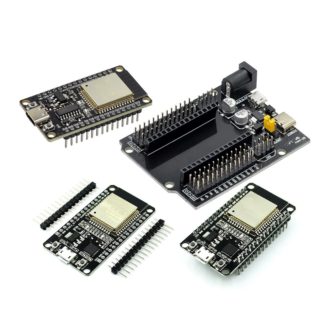 ESP32 Development Board TYPE-C/MICRO USB WiFi+Bluetooth Ultra-Low Power Consumption Dual Core ESP32 ESP-32S ESP-WROOM-32 ESP8266