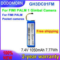 DODOMORN 100% New 1050mAh GH3DC01FM High Quality Battery For FIMI PALM 1 Pocket Gimbal Camera Series In Stock Fast Delivery