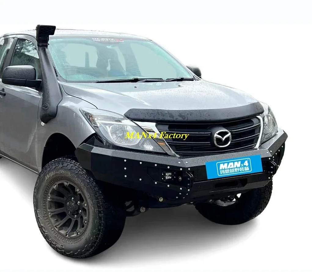 High Quality BT50 Front Bumper Steel Bull Bar For Mazda BT-50 11-20