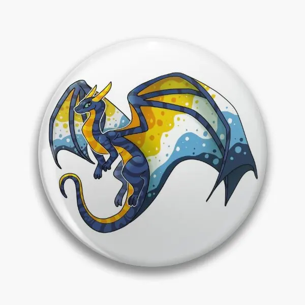 Aroace Dragon Friend  Soft Button Pin Brooch Jewelry Collar Decor Gift Women Metal Lover Funny Cute Badge Clothes Creative