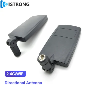2.4G WiFi yönlü düz anten 13dBi uzun menzilli amplifikatör cep telefonu sinyal güçlendirici yönlendirici Modem için 2400-2500M SMA erkek