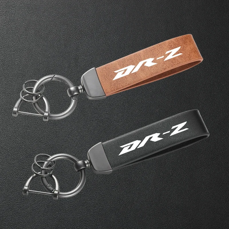 

Для SUZUKI DRZ 125 250 400E 400 SM DRZ400SM DR-Z 400 аксессуары высококачественный кожаный держатель для ключей для мотоцикла брелок