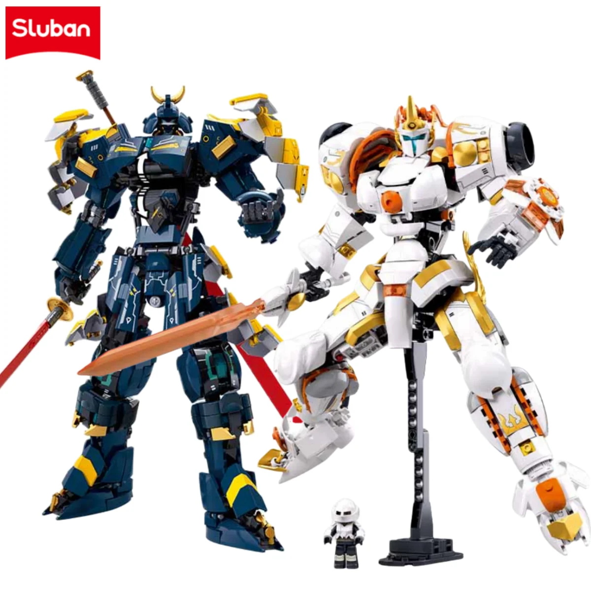 

Новый конструктор Sluban: Робот-модель, развивающий набор классических блоков для детей, дизайнерская игрушка, подарок для мальчика