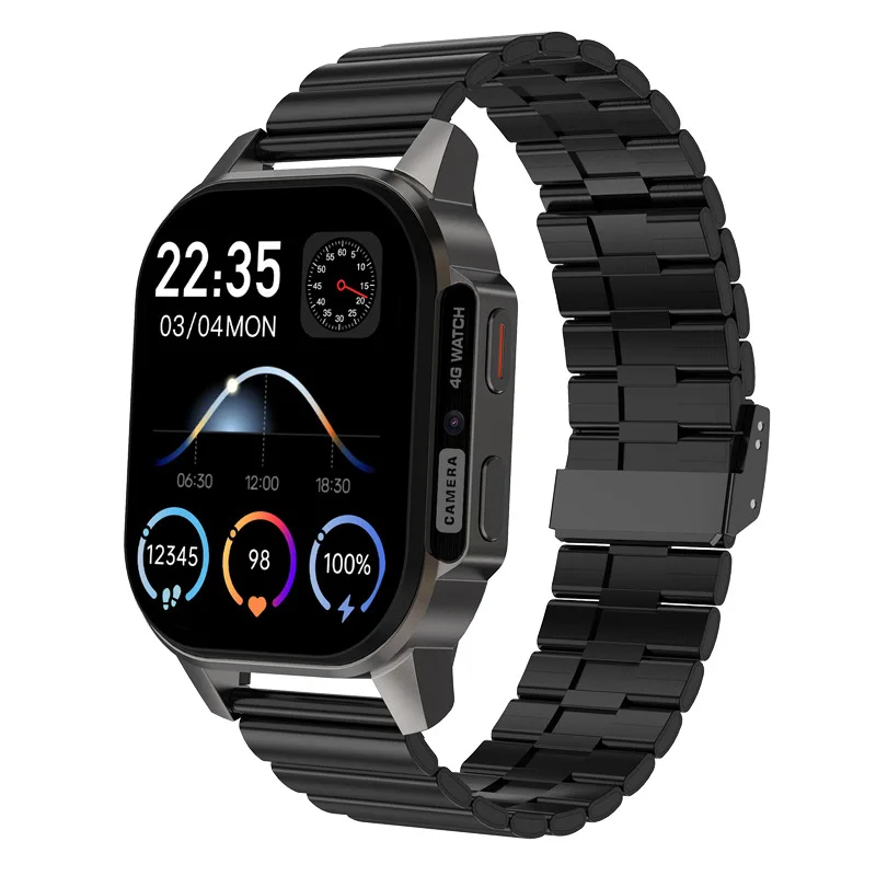 TLCRETE DM62 4G Android Smart Phone Watch 2.13 Inch AMOLED Screen GPS Navigation 950mAh Battery SIM Card Camera WIFI  Smartwatch