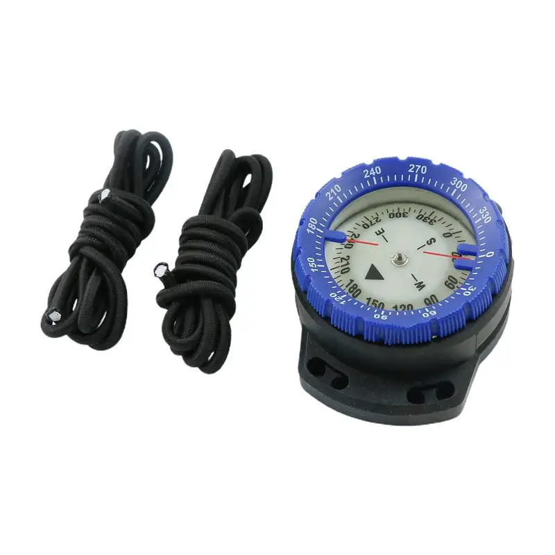 

Kayak Compass Waterproof Underwater Diving Compass With Rope Water Sports Glowing Compass With Side Window Scuba Diving