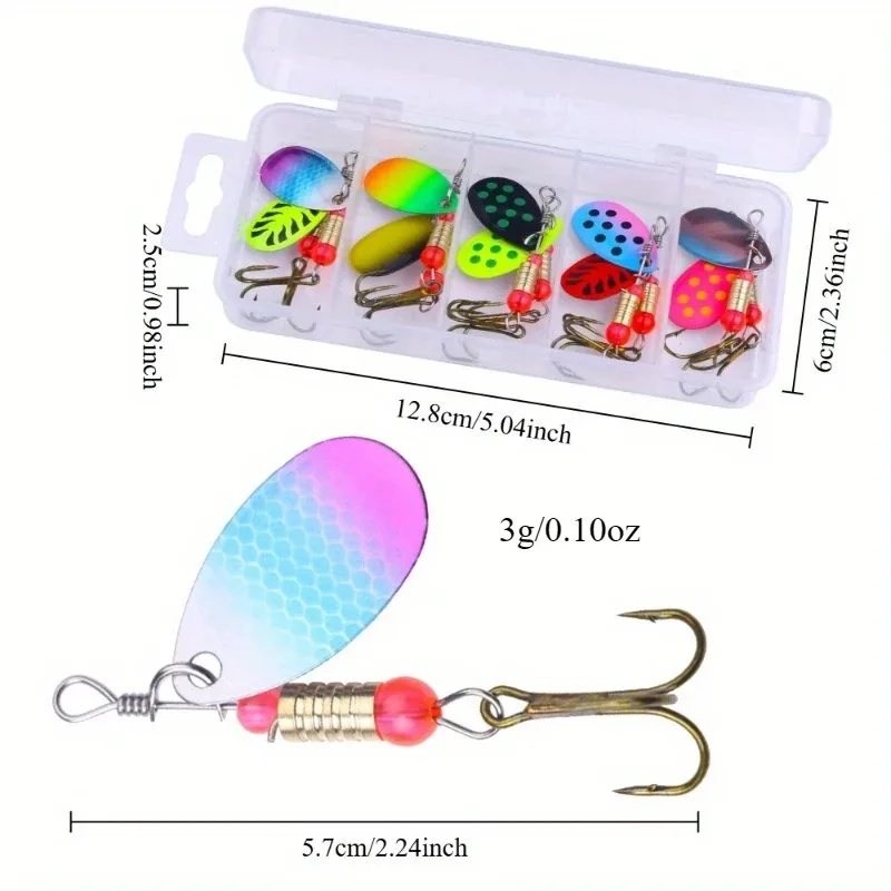 Ackibbik 10pcs/box Metal Spoon Spinner Lure Set 3g/0.1oz Metal Spinner Fishing Lures Pesca Fishing Tackle Spinner Bait Spoonbait - AliExpress 18 Ackibbik 10pcs/box Metal Spoon Spinner Lure Set 3g/0.1oz Metal Spinner Fishing Lures Pesca Fishing Tackle Spinner Bait Spoonbait - AliExpress 18