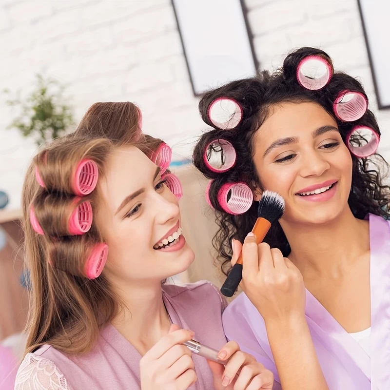 Bangs Curling Lrons Lazy Hair Rollers Fluffy Styling Clips Air Overnight Curling Heatless Curler DIY Hair Styling Accessories