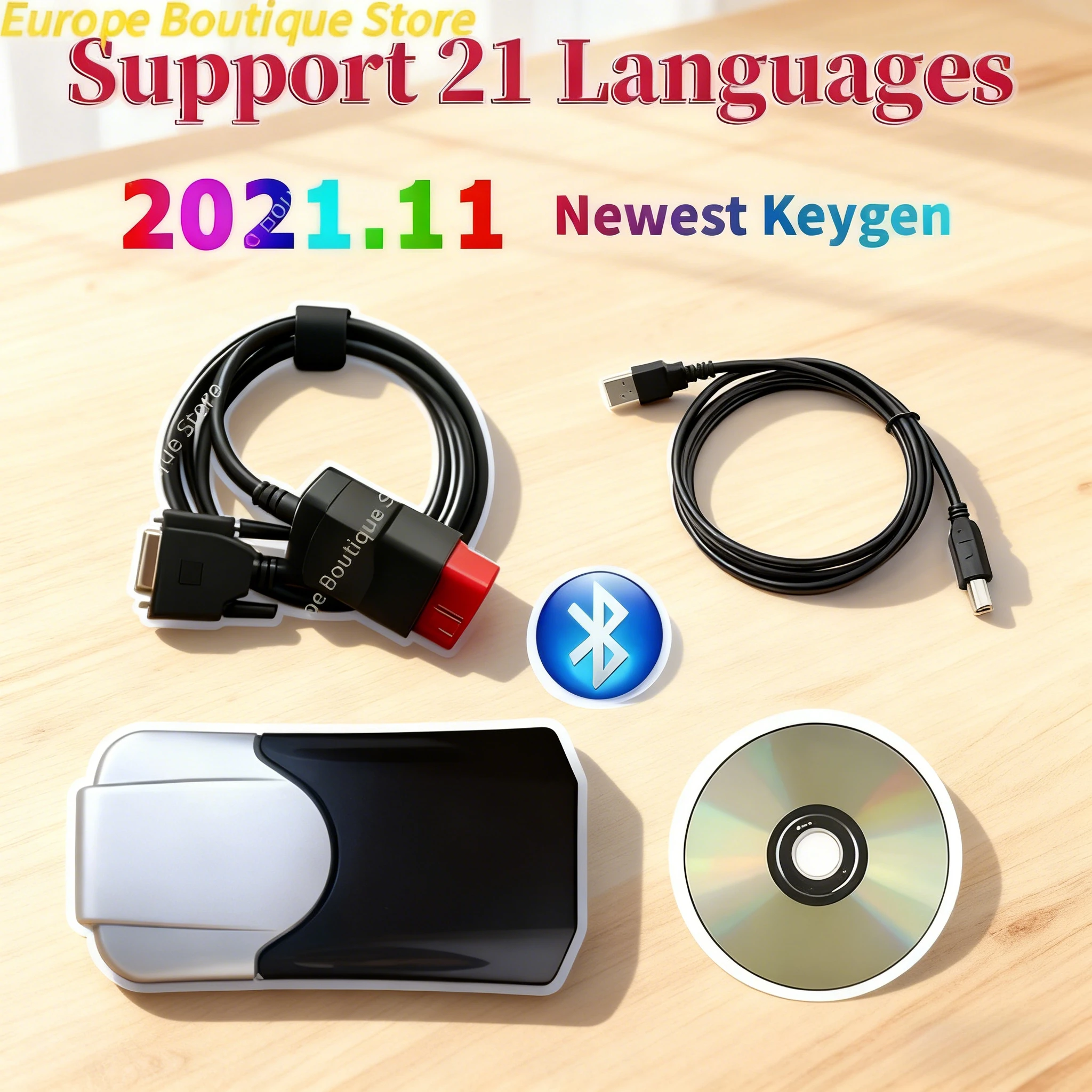 

Новейший сканер 2021.11 Keygen 2020.23 Vd НОВЫЙ cdd с Bluetooth для TNESF DELPHIS ORPDC Obd2 Автомобильные грузовые диагностические инструменты