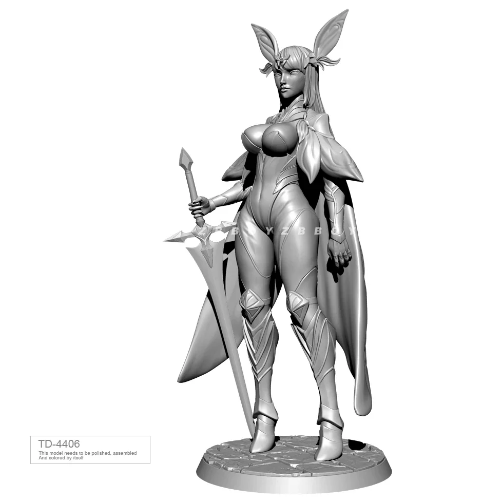 38mm 50mm 75mm Resin model kits figure beauty colorless and self-assembled （3D Printing ） TD-4406/3D