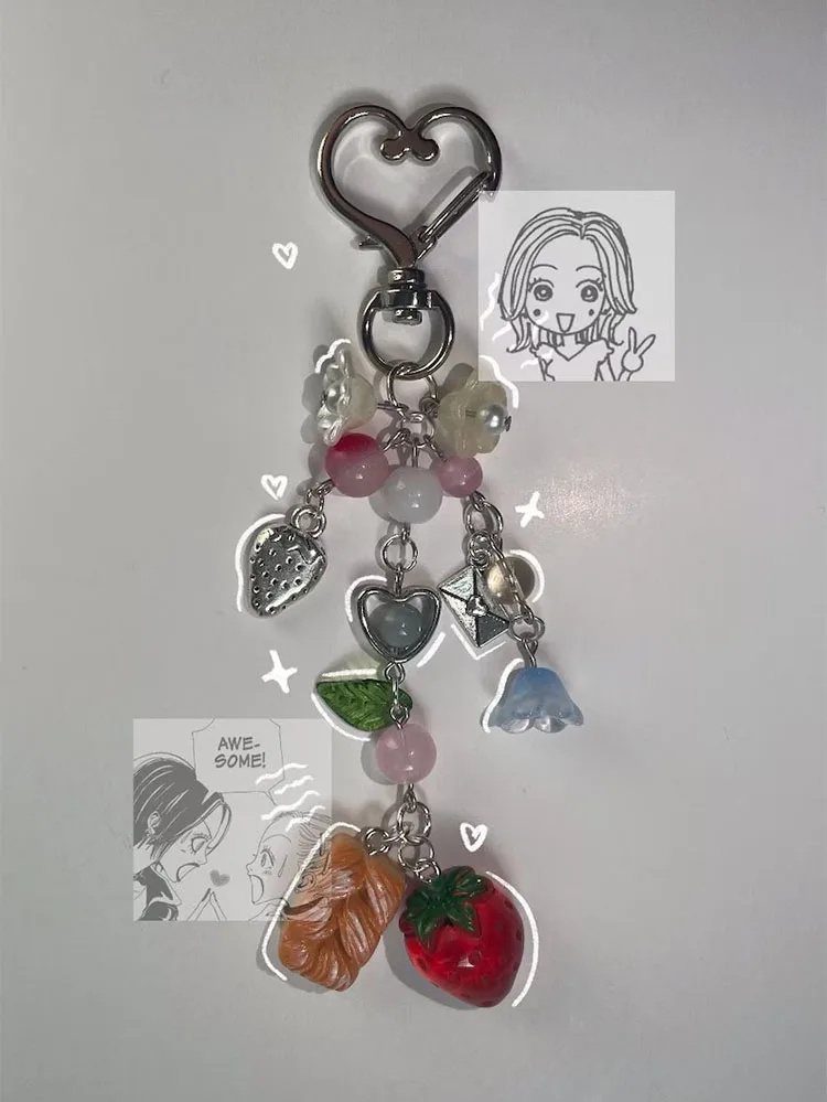 Nana inspired keychains y2k Handmade