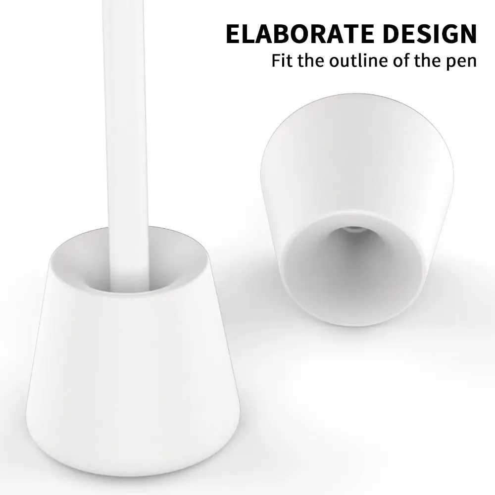 New Silicone Stand Base Stand Mount Desk Holder Stylus Accessories Station Dock for Apple Pencil 1/2 view 2