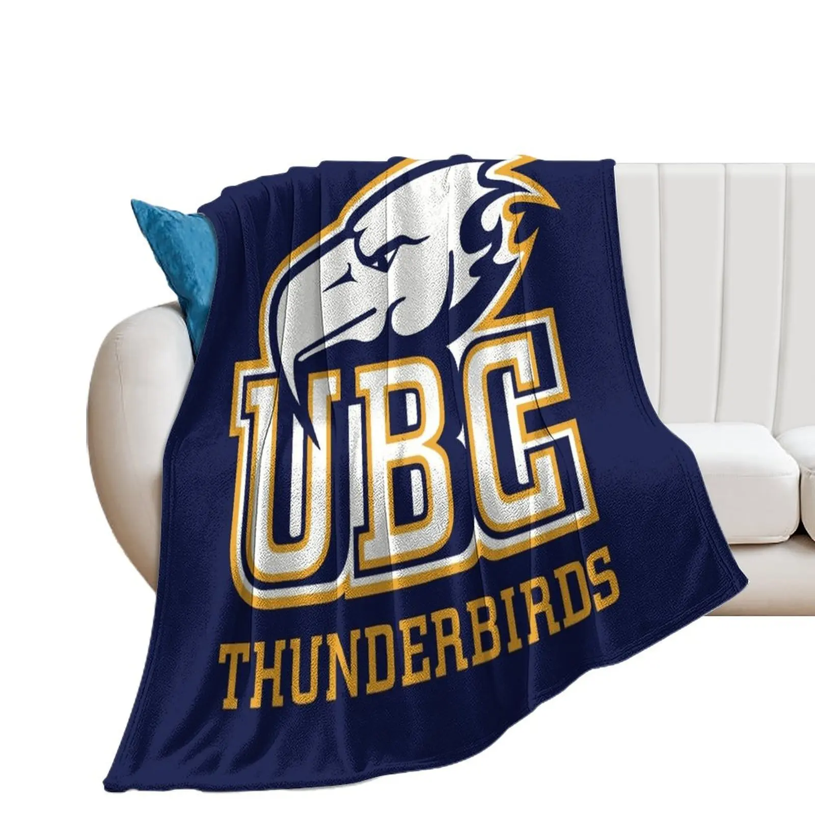 

UBC Thunderbirds icon Throw Blanket bed plaid Beach Decorative Throw Blankets