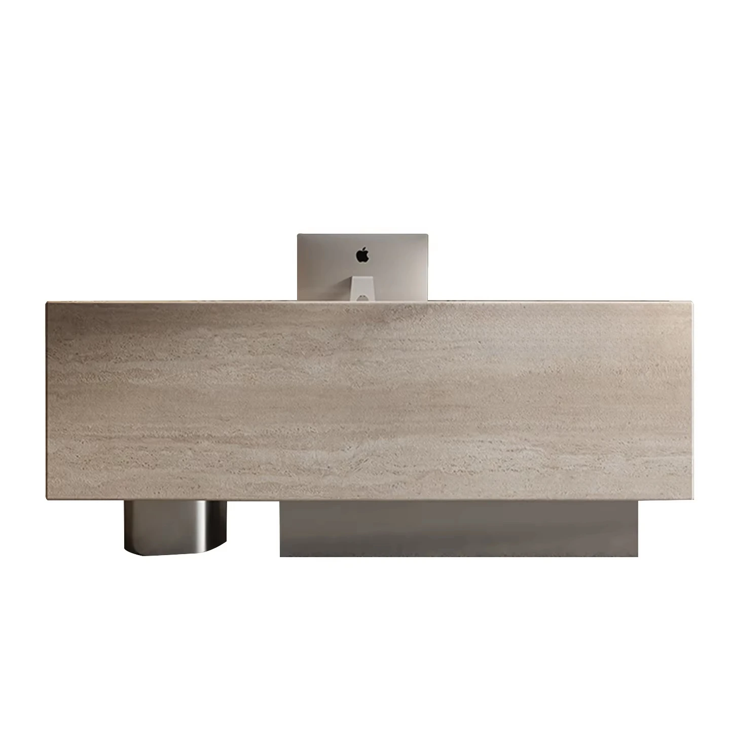 az-Rectangular Reception Desk with Storage for Clothing Store Beauty Salon Hotel & Company Front Desk@