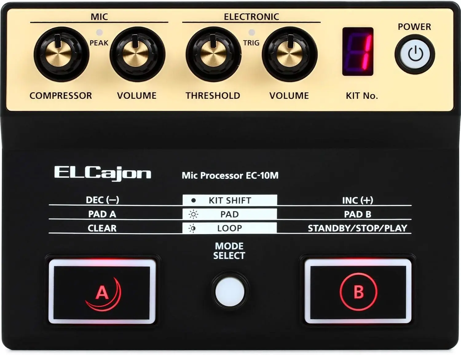 

EC-10M Mic Processor for the EC-10 ELCajon,Black