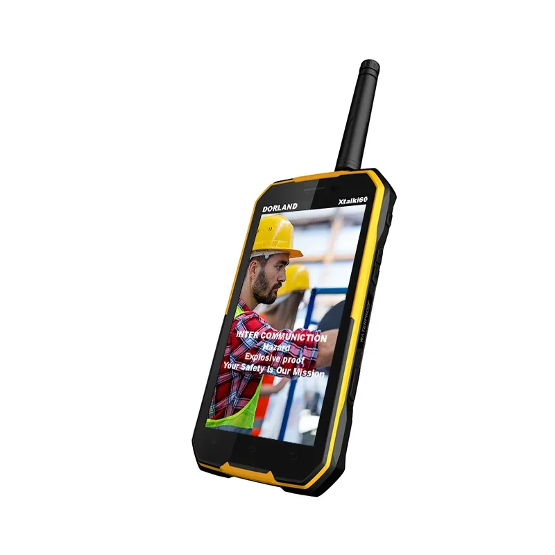 YYHC Xtalki60 intrinsically safe mobile phone support PTT Android8.0 6000mAh satellite phone