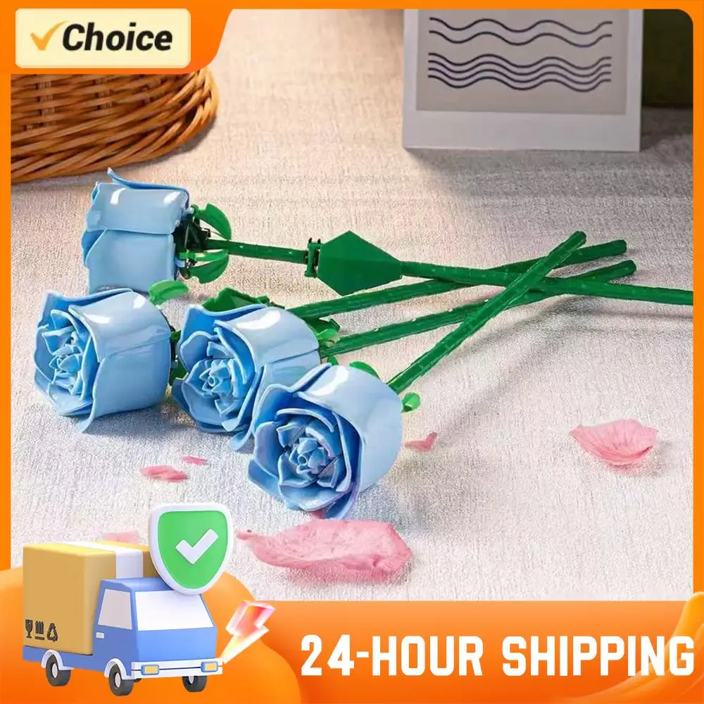 

Flower Bouquet Building Blocks Christmas Advent Calendar 24 Days Sunflower Christmas Countdown Calendars Holiday Decor Gifts