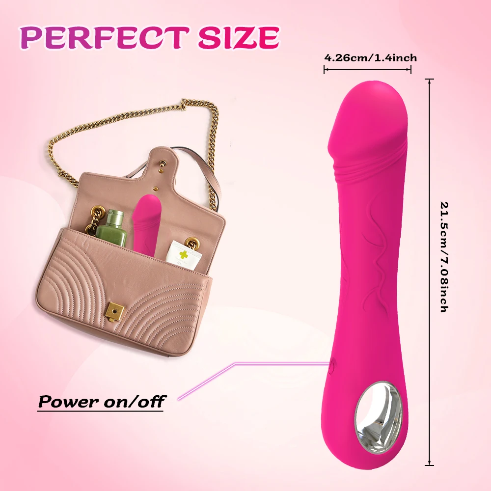 G Spot Vibrator for Women Vagina Clitoris Massarger Clit Stimulator Soft Silicone Female Masturbator Adult Sex Toys for Woman