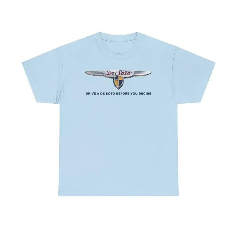 DeSoto Drive Before You Decide Chrome Wing Emblem T shirt