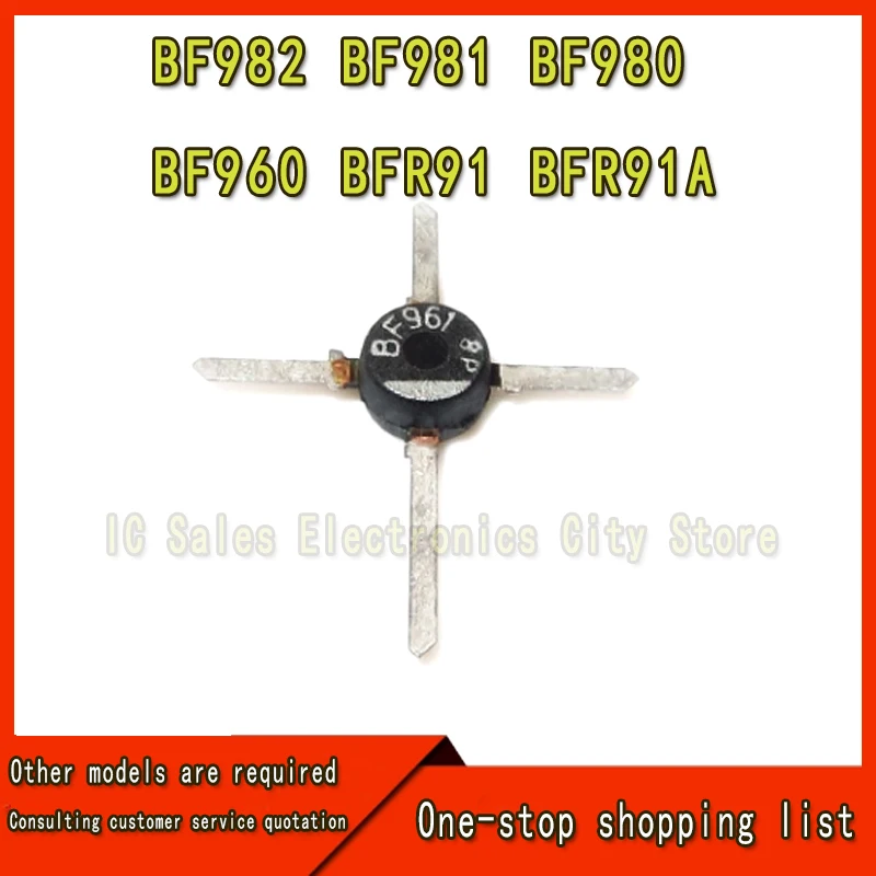 

10 шт./лот BF982 BF981 BF980 BF960 BFR91 BFR91A TO-50