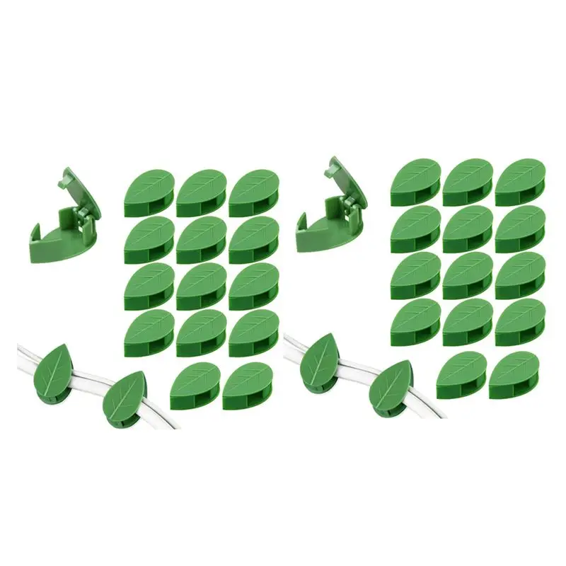 

ABVT-60Pcs Invisible Plant Clips For Climbing Plants, Self-Adhesive Plant Fixing Devices