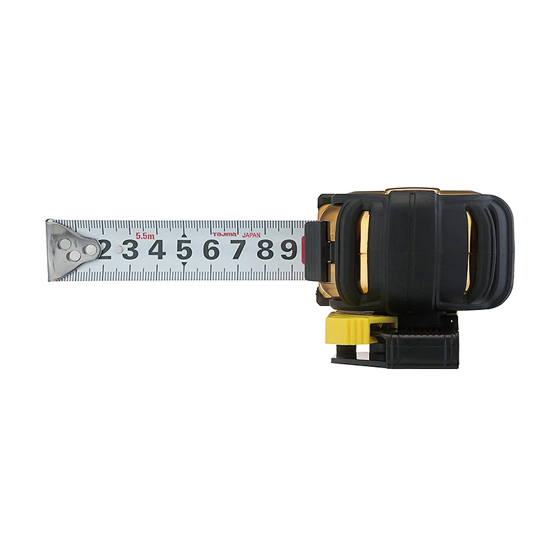TAJIMA G3 Series Gold Steel Tape Measure 5.0/5.5/7.5m - Double-Sided High Precision Ruler with Chain Buckle image 2