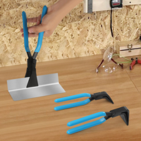 Carbon Steel Sheet Metal Bending Pliers 45 90 Degree Bent Pliers for Car Repairs Handicrafts Sheet metal