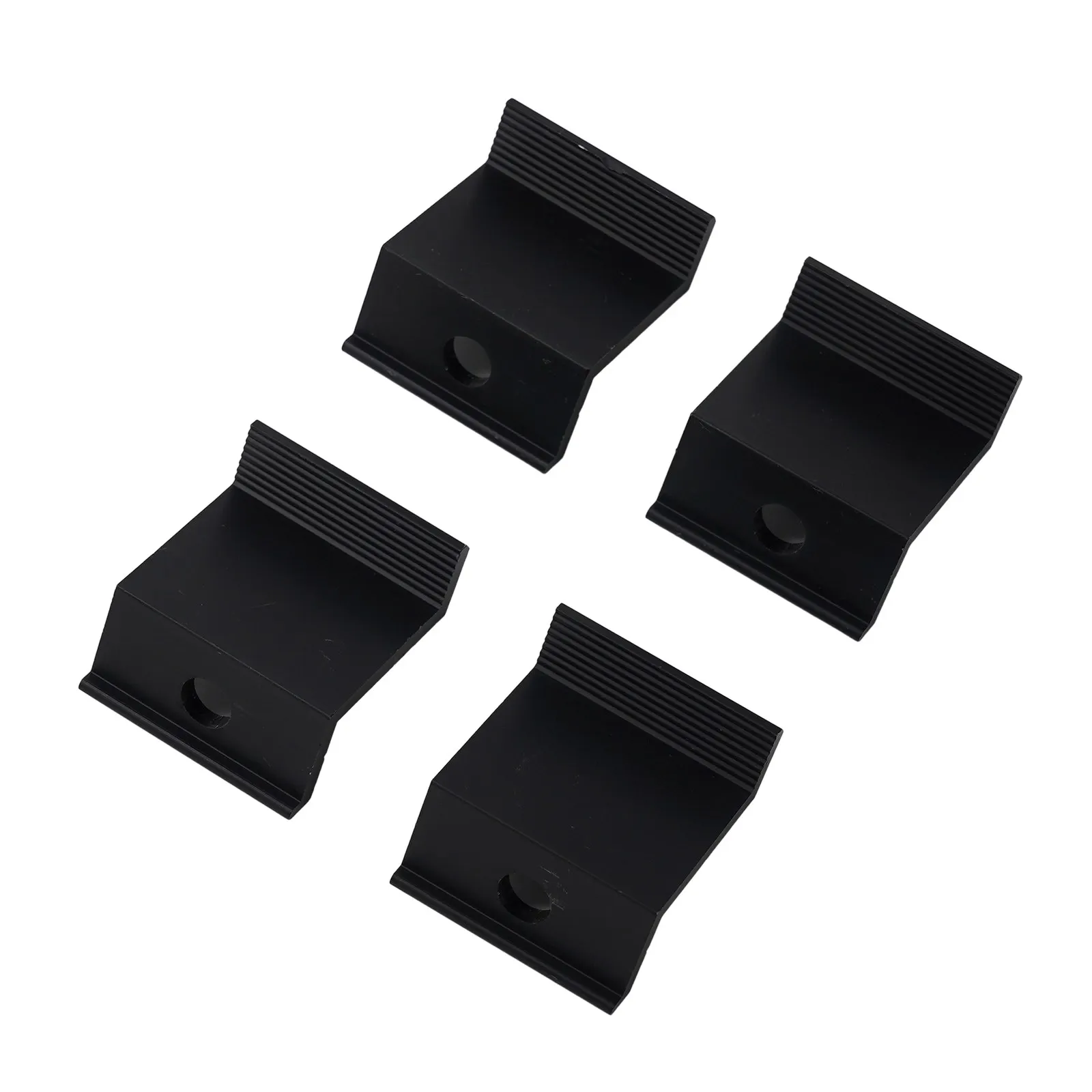Mount Accessories Solar Panel End Clamp For Frame 30/32/35/40mm Photovoltaik Aluminum Black Electroplating Process