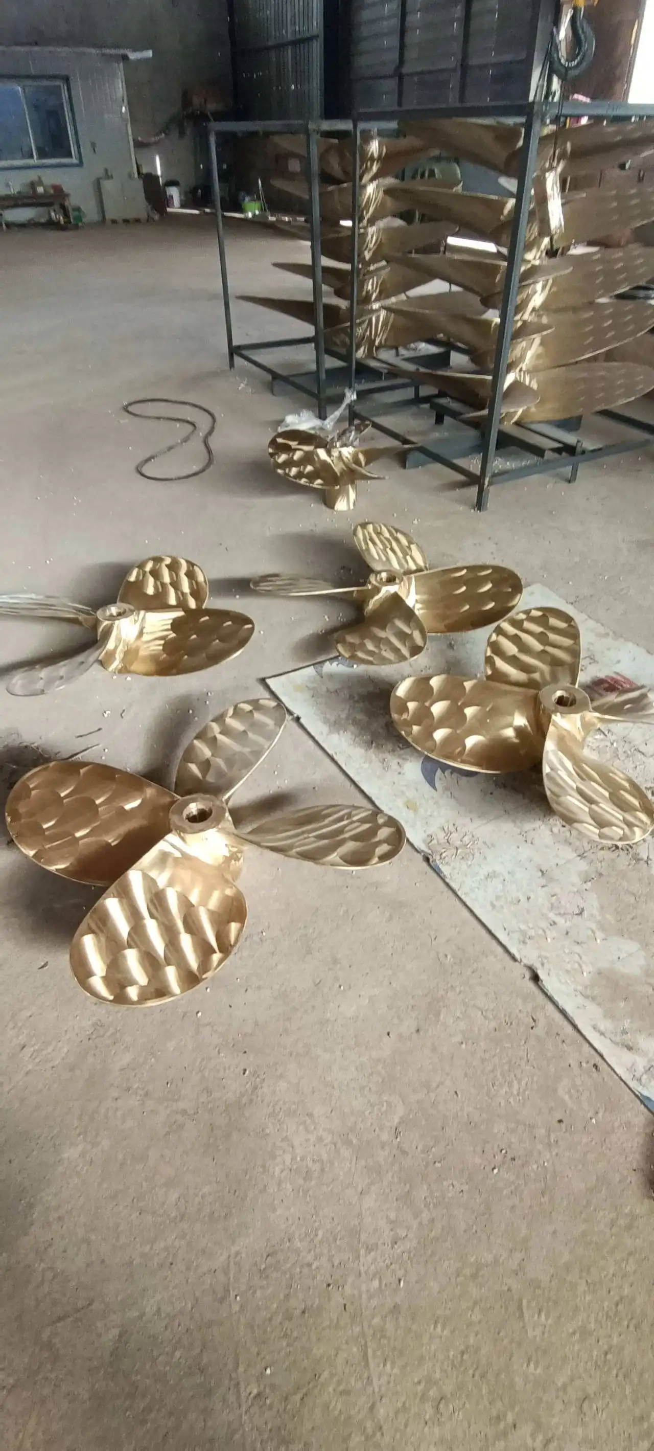 Chinese Marine Propeller SINO-MP Series CU3 Bronze 304 316 Stainless Steel Bronze Customized For Fishing Boat And Yacht
