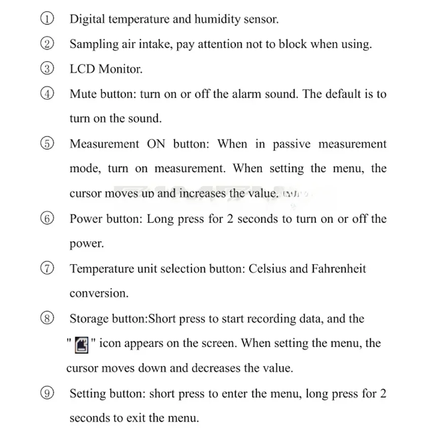 JD-3003 ฝุ่นอนุภาคเคาน์เตอร์ Particulate Matter Tester เคาน์เตอร์ Professional ฝุ่นอนุภาคคุณภาพสําหรับในร่มกลางแจ้ง