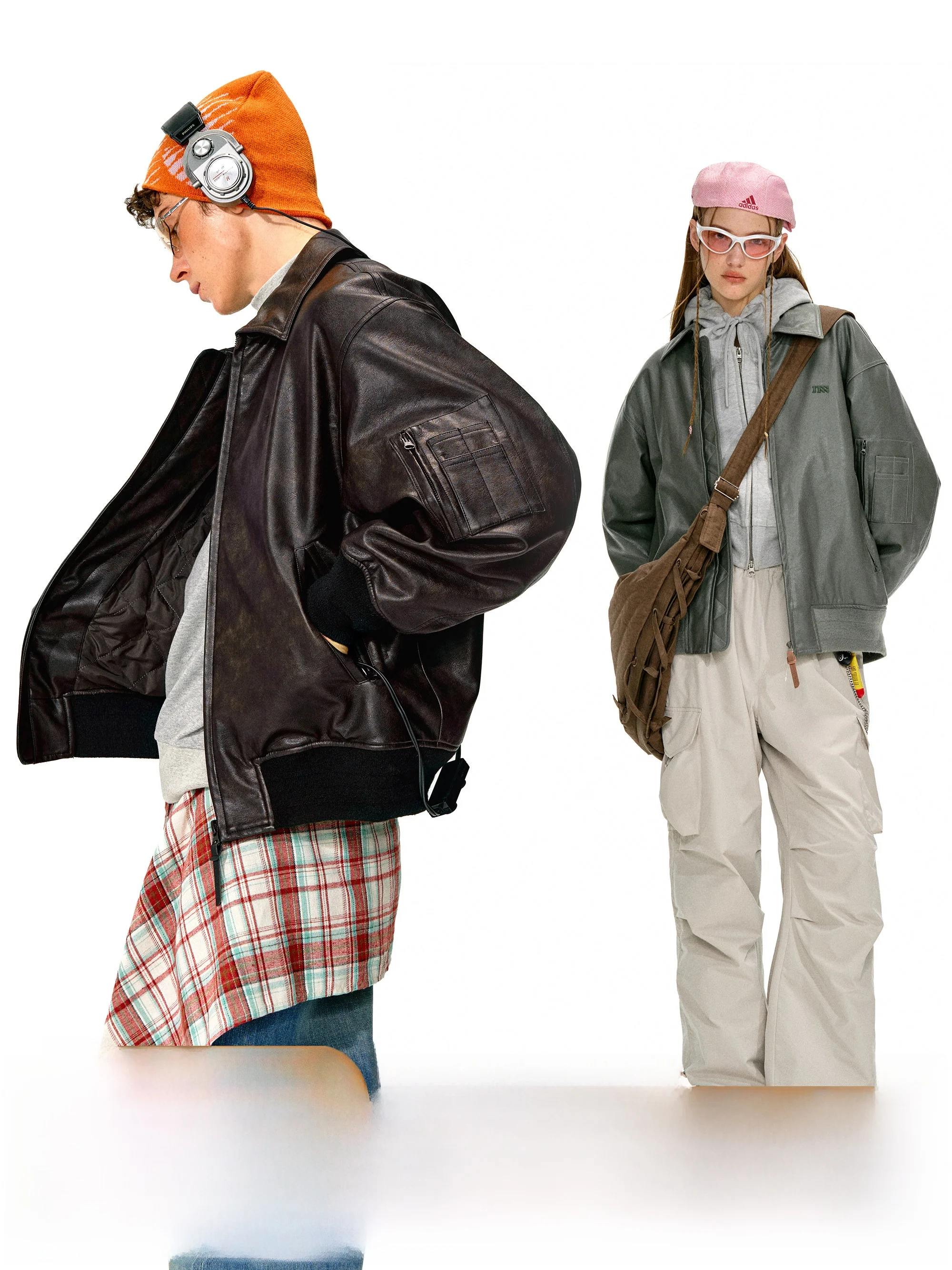 

Куртка Notomme Retro Cleanfit из хлопка с отделкой из искусственной кожи, теплая, молодежная, трендовая, для подростков, зимняя, с длинными рукавами, на молнии