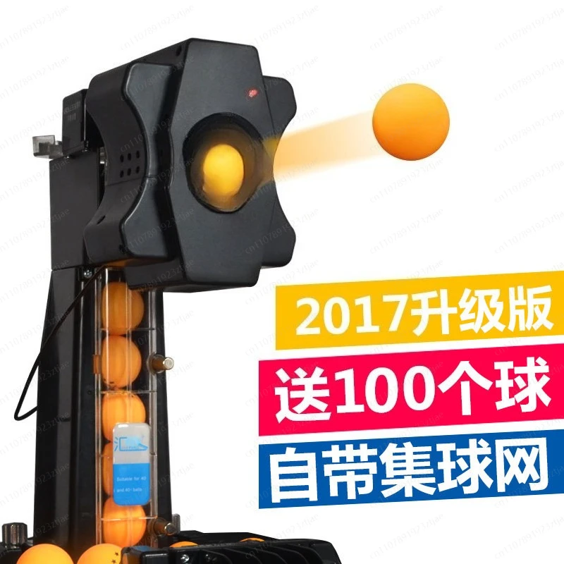 

S6 Table Tennis Ball Machine Home Professional Automatic Single Player Trainer Ball Launcher Multi Rotation Multi Landing Point