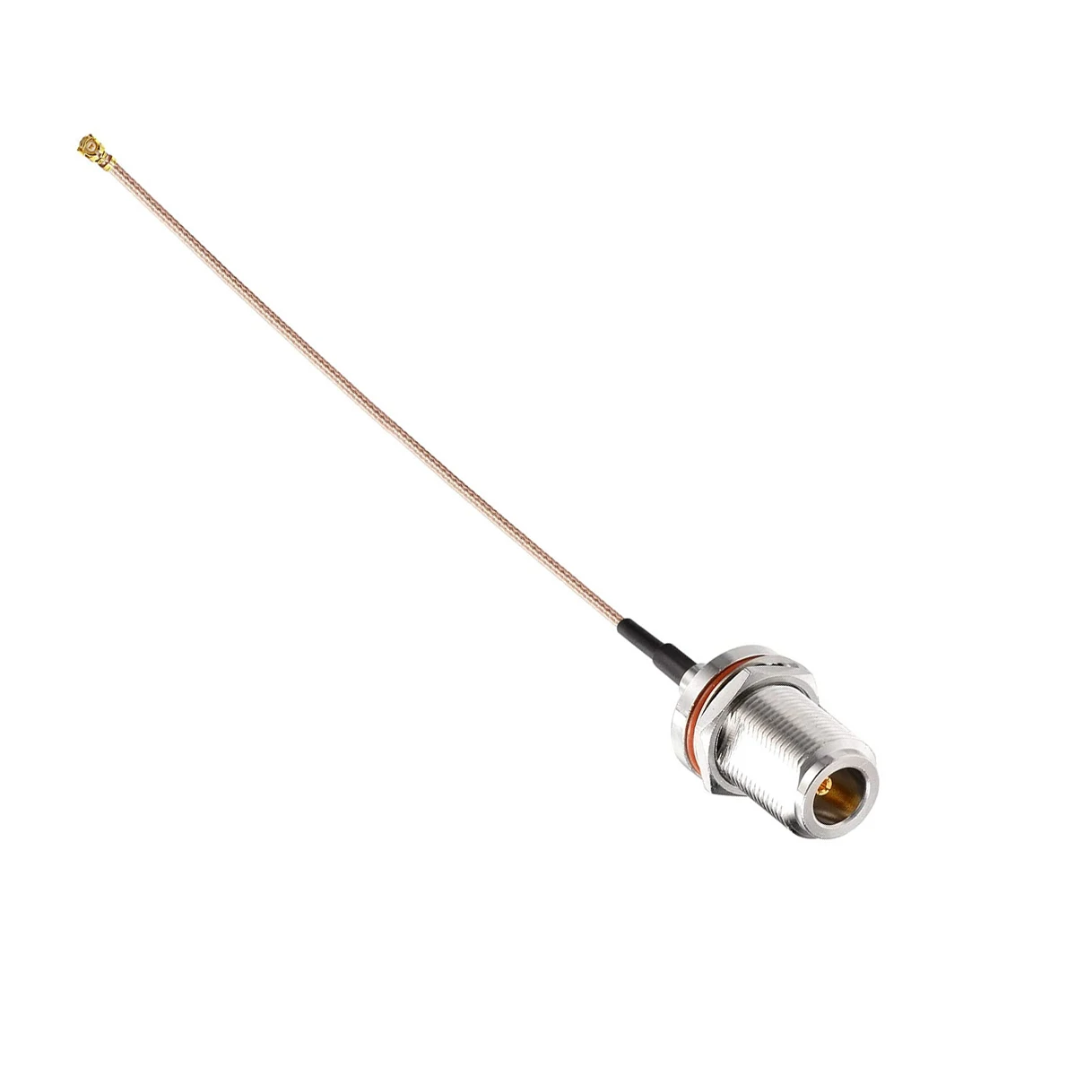 RG178 Cable UFL/U.FL/IPX1 MHF to N FEMALE BULKHEAD Pigtail Coaxial Low Loss Cable Extension Antenna Coax Cable