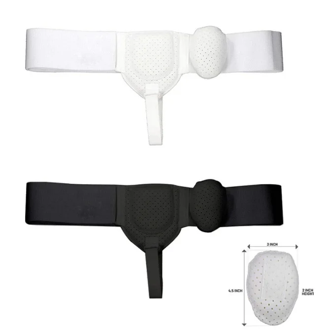 Breathable Adjustable Groin Support Belt, Elastic Waist Strap for Comfortable Lower Abdomen Daily Stabilizing Wear