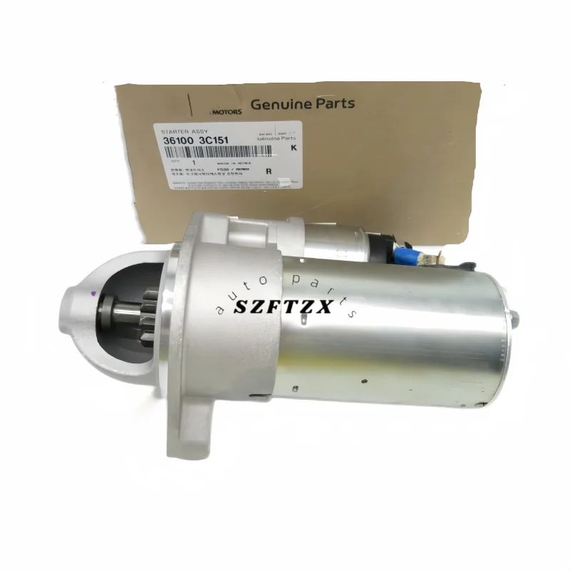 

Genuine New Starter Assy 361003C151 36100-3C151 for Hyundai Azera Kia Sedona