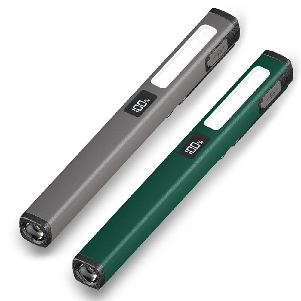 LED+SMD Medical Handy Pen Light USB Charging Work Inspection Flashlight 400mAh Medical Pen Pupil Lamp for Doctor Nurse Diagnosis