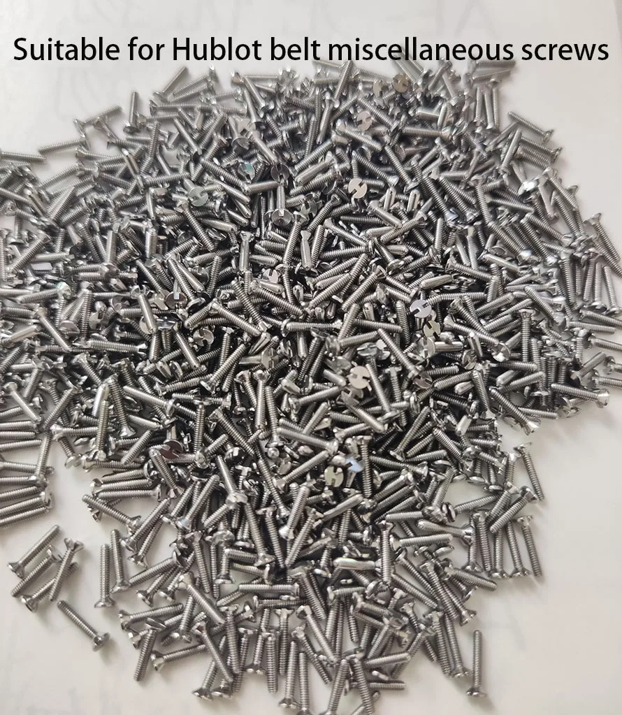 Watch screws are suitable for Hublot series watch strap back cover miscellaneous screws, all sizes have a bag of about 50pcs