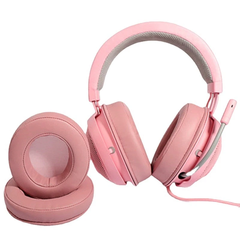 استبدال بطانة للأذن ل Razer kraken الإصدار القياسي X V3X بطانة للأذن وسادات الأذن استبدال غطاء الوسادة إصلاح أجزاء