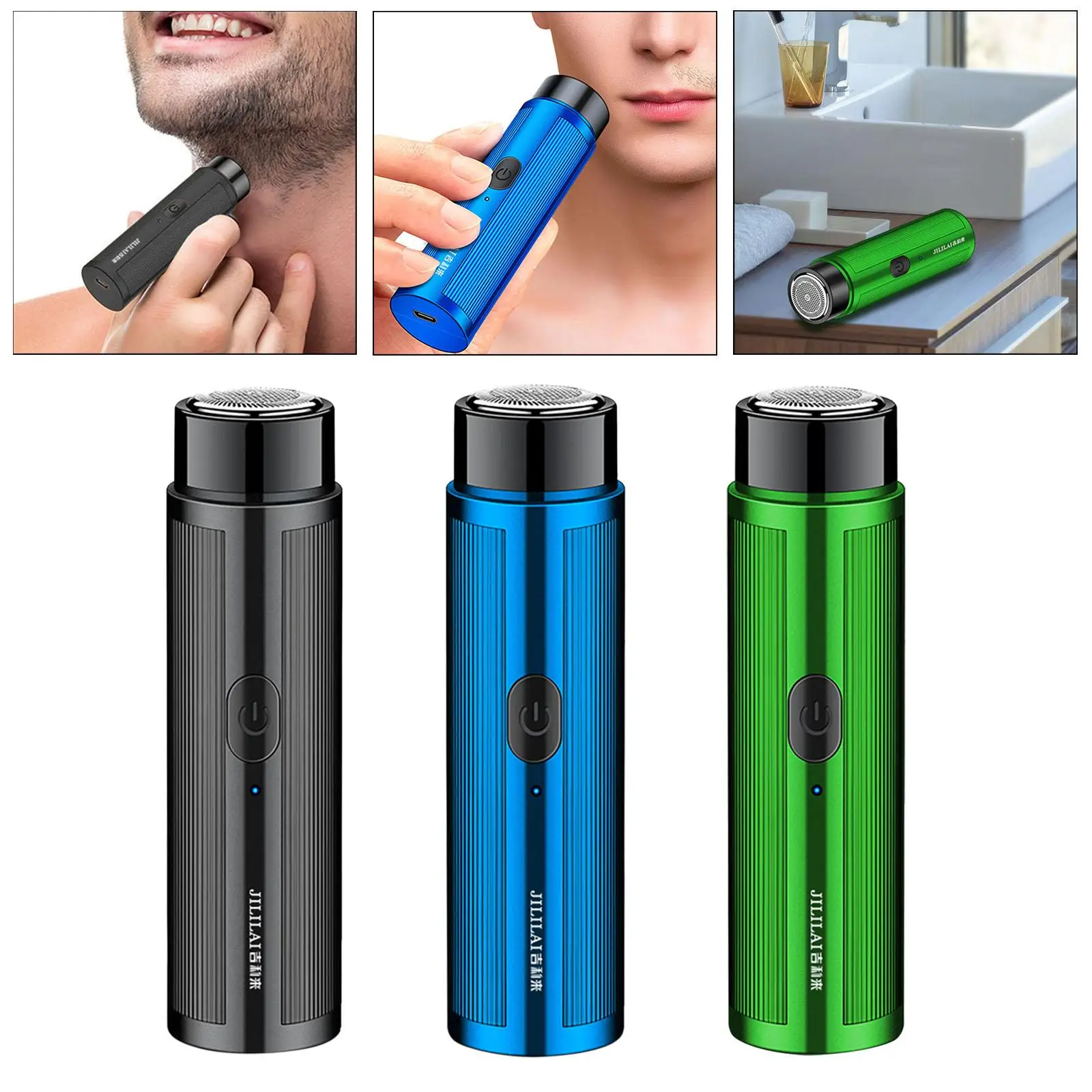 Mini Electric Shavers Beard Shaving Razors for Travel Facial On Vacation