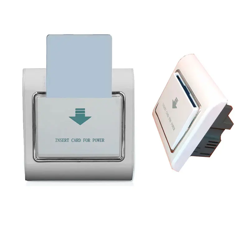 

10pcs Hotel Room Key Energy Save Switch High Frequency 13.56M IC Card 80-240V Wide Support 110V 127V 220V 40A 15s Time Delay