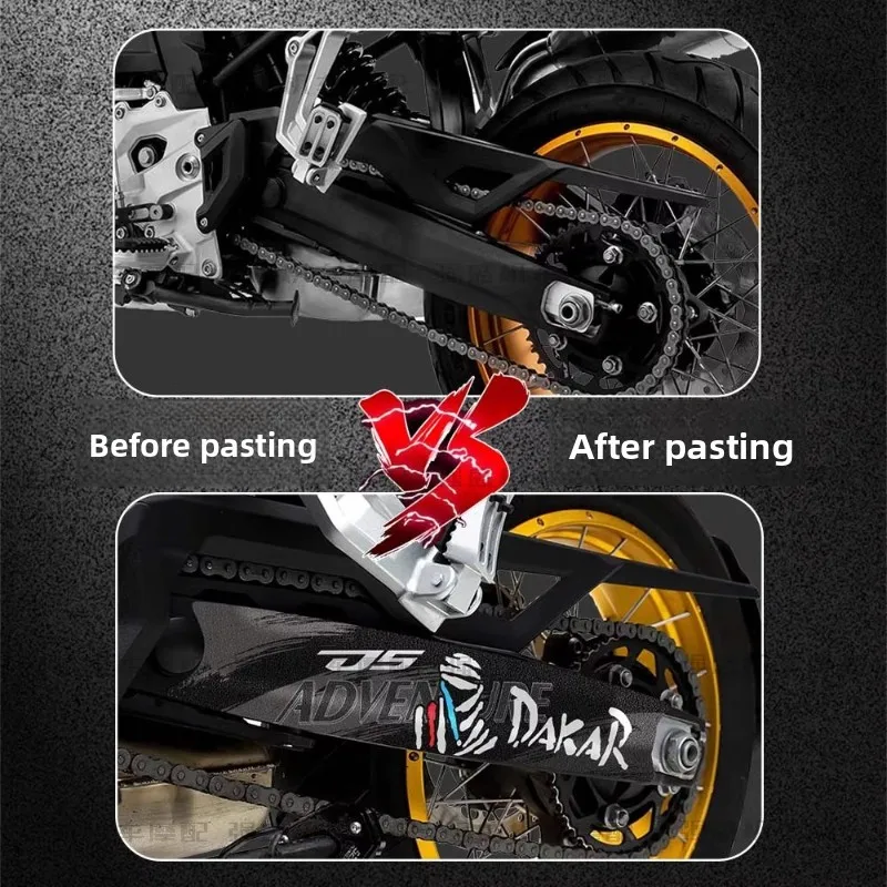 For VOGE VALICO DSX 900 DS 900X 900dsx ds 900 x dsx900 adv Refit Motorcycle Rotating Shaft Swingarm Sticker Waterproof Decal