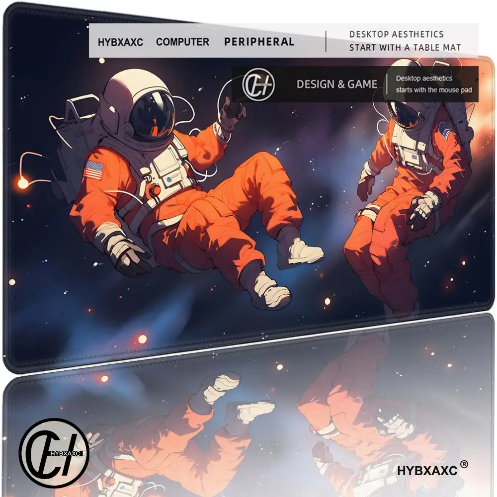 

Space mouse pads Spacecraft XXL Mouse Pad Anime Accessories Gamer Mousepad Black Desk Mat Solar System Personalized HYBXAXC