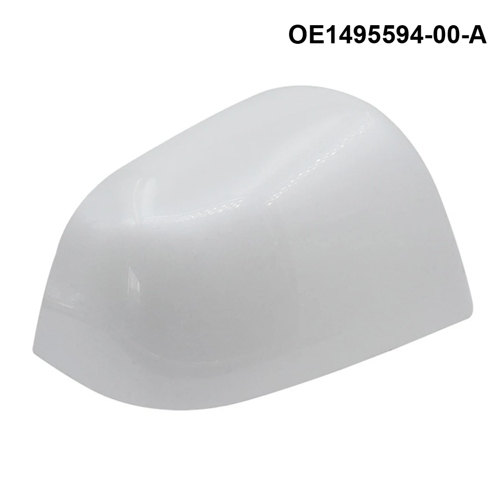 Brand New High Grade High Quality For Tesla Model Y 1x White Door Wing Mirror Cover Right Side 21-23 Correct Connector