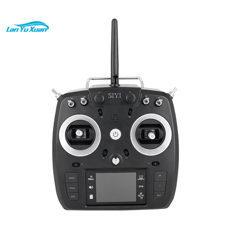 SIYI FT24 2.4GHz 12CH 15KM Long Range Transmitter with FR Receiver Support R9M/TBS Multi-protocol RF System for RC Drone